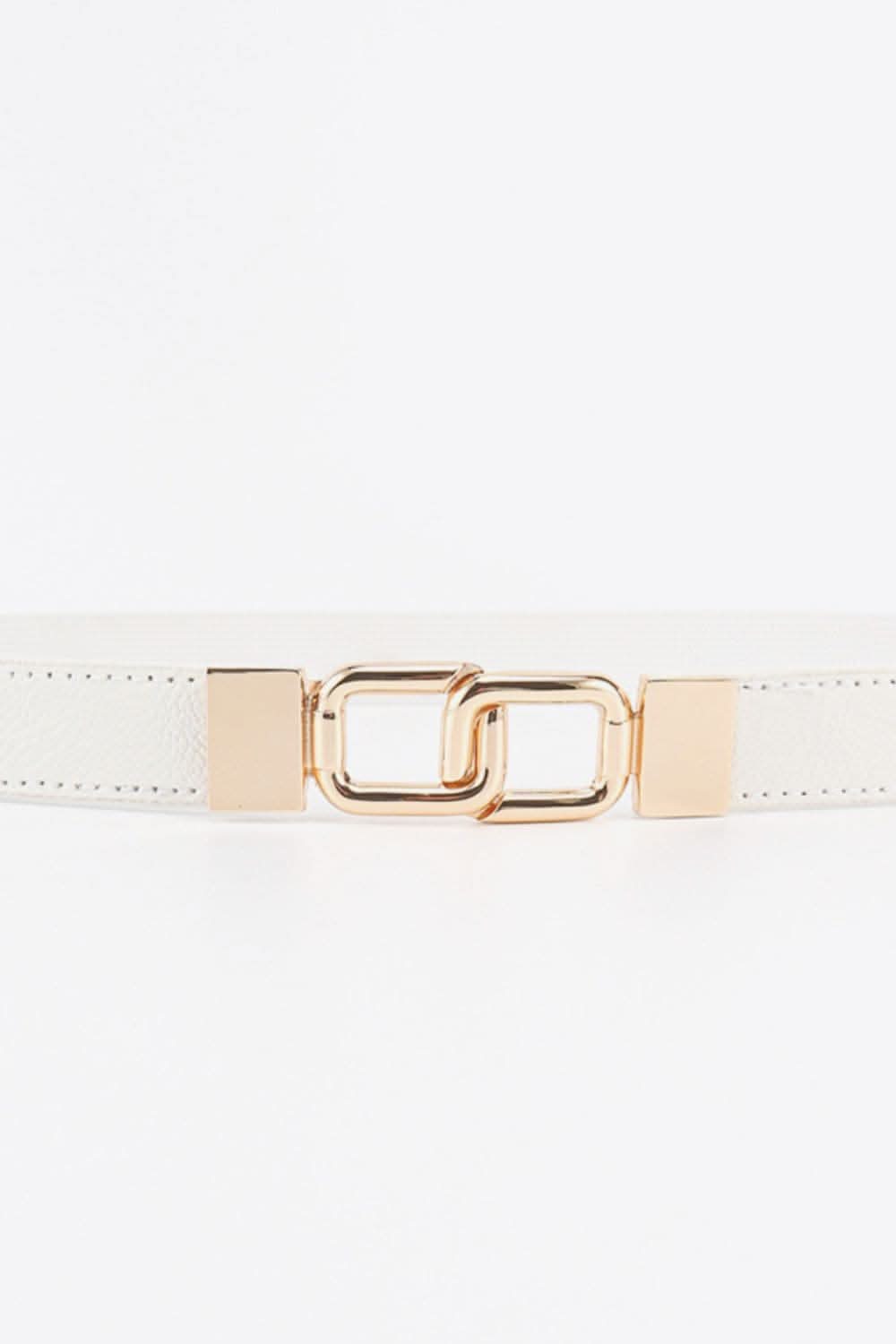 Stylish geometric stretch belt 