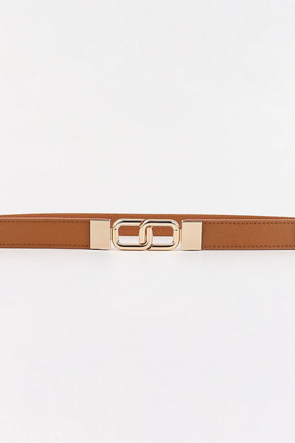 Stylish geometric stretch belt 