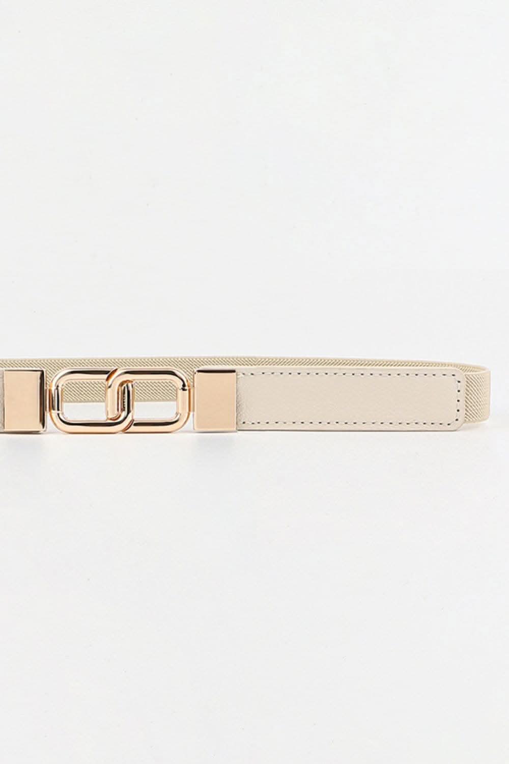 Stylish geometric stretch belt 