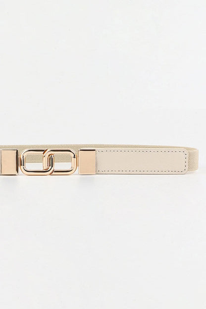 Stylish geometric stretch belt 