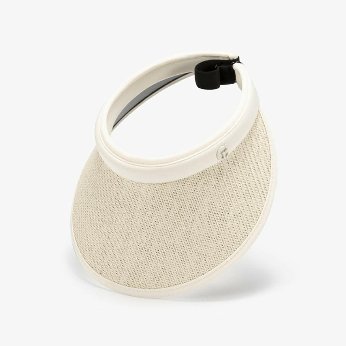 Stylish grass sun visor hat - Love Salve 