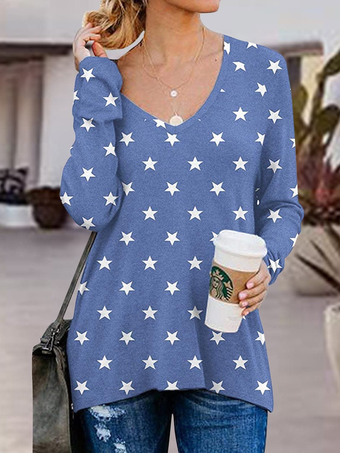 Stylish side zip long sleeve tee 