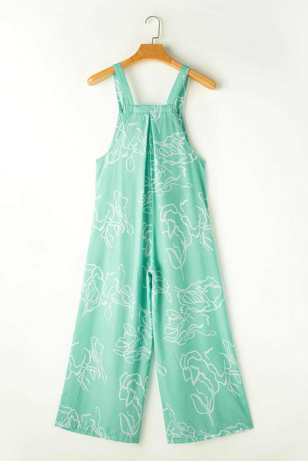 Stylish wide-leg jumpsuit with pockets - Love Salve 