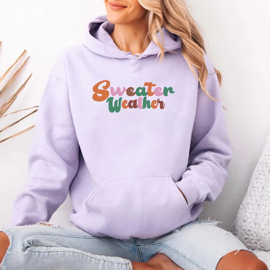 Sweater Weather Fall Vibes Hoodie Adorb Custom Tees