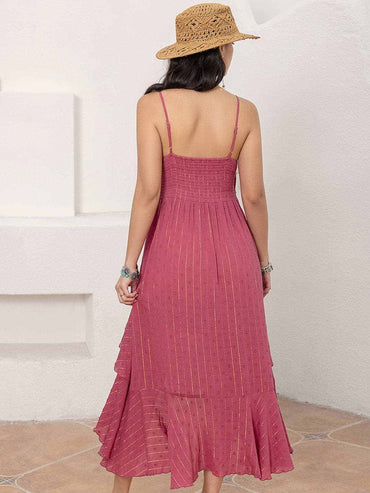 Sweetheart neck tiered dress - Love Salve 