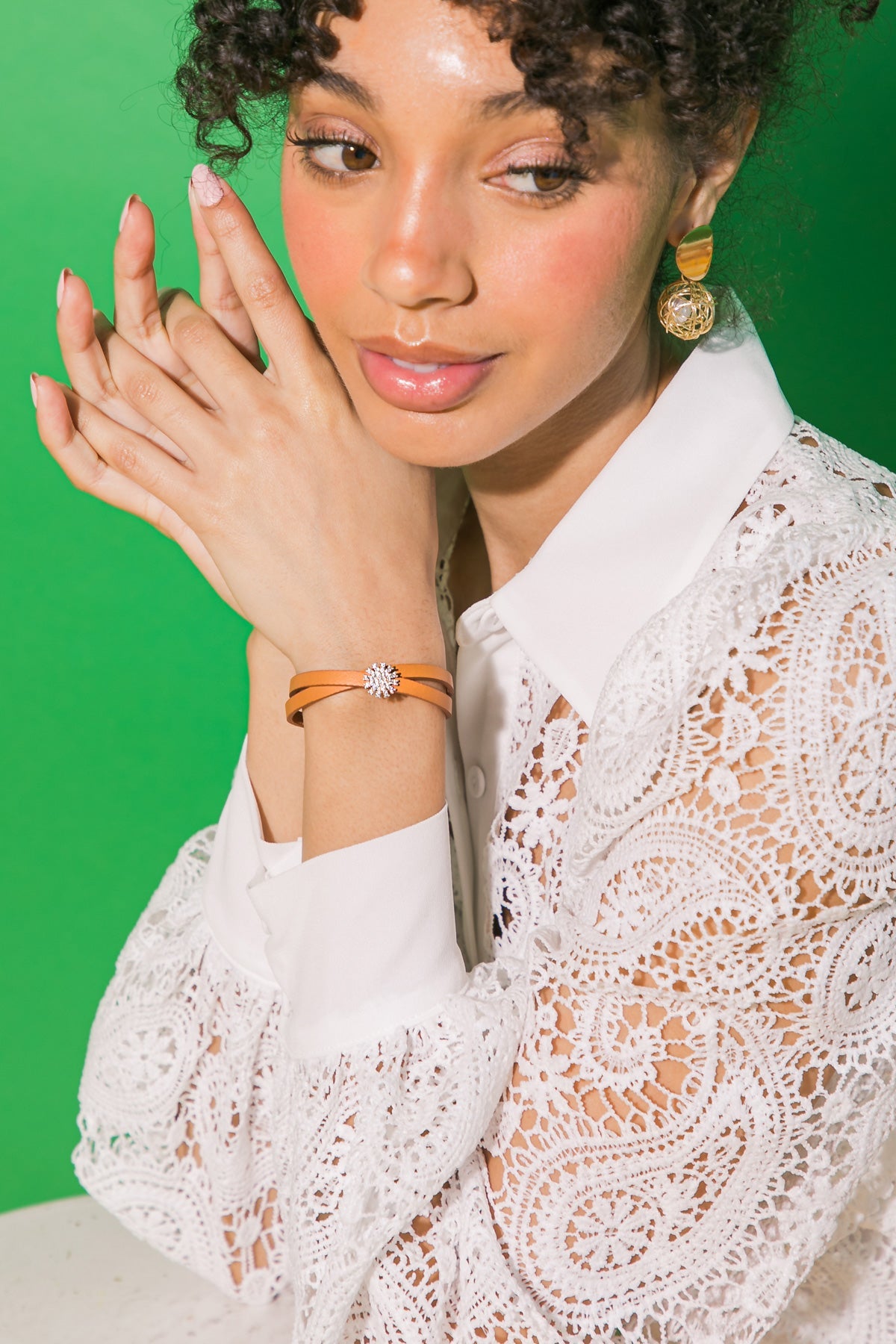 THE DAISY NEVER TAKE OFF BRACELET 