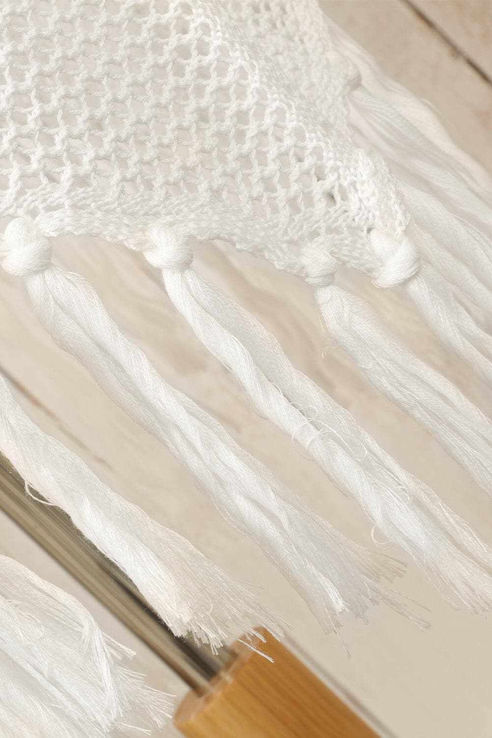 Tassel openwork beach dress - Love Salve 