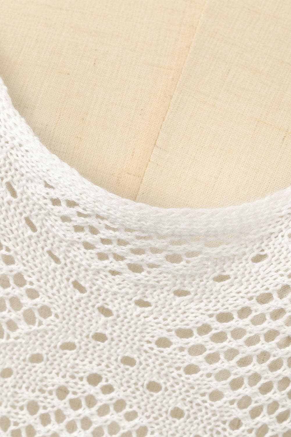 Tassel openwork beach dress - Love Salve 