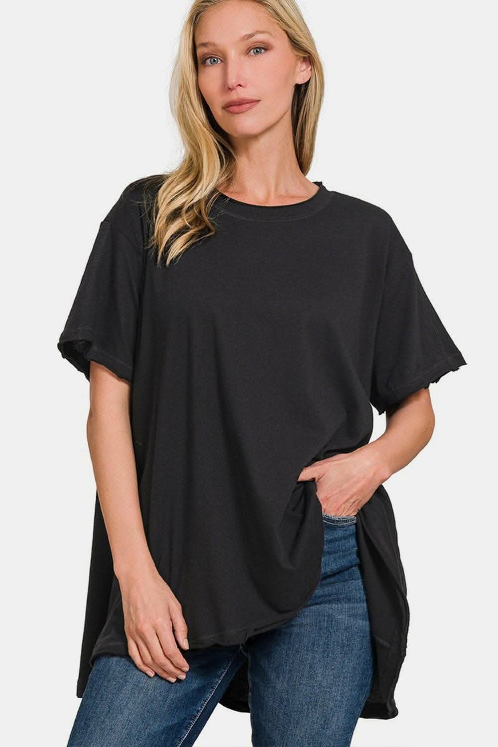 Timeless Classic Round Neck Cotton T-Shirt 