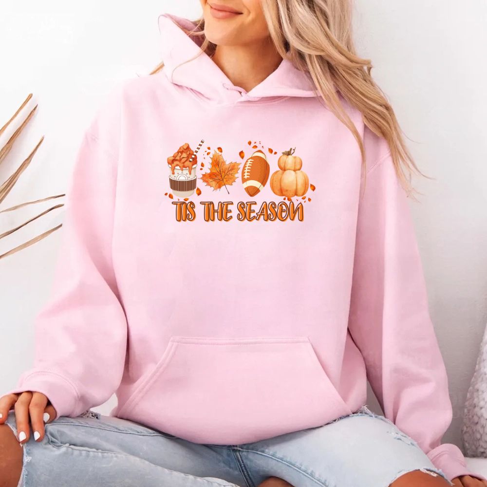 Tis The Season Fall Vibes Hoodie Adorb Custom Tees