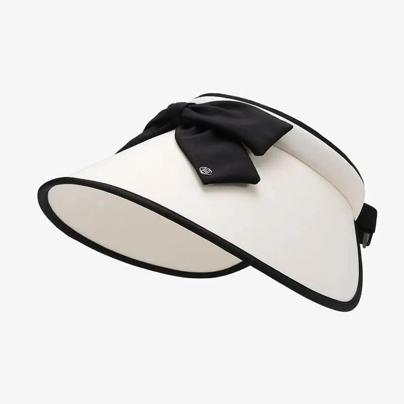 Trendy bow ice silk sun hat - Love Salve 