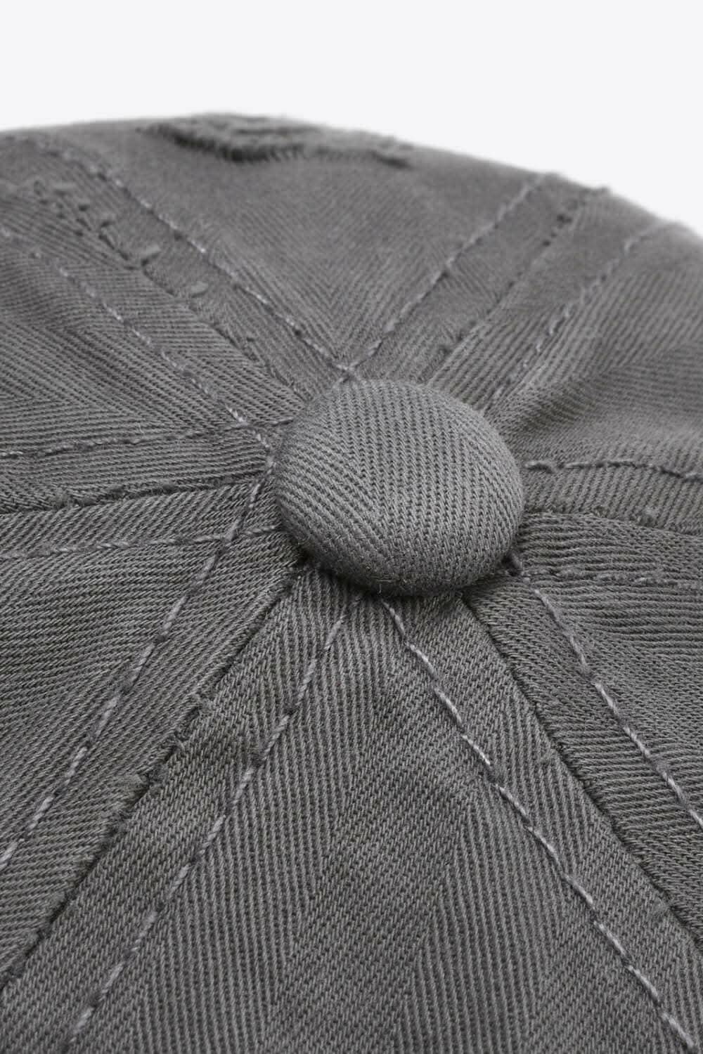 Trendy distressed baseball cap - Love Salve 