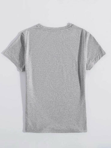 Trendy graphic t-shirt for women - Love Salve 