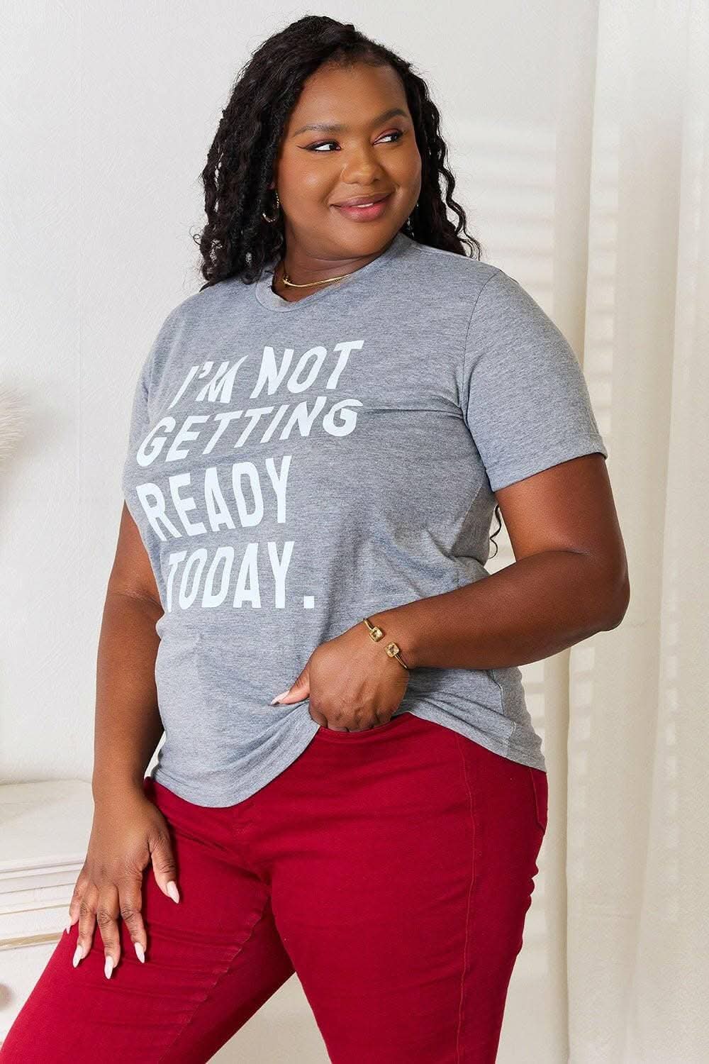 Trendy graphic tee - soft fabric - Love Salve 