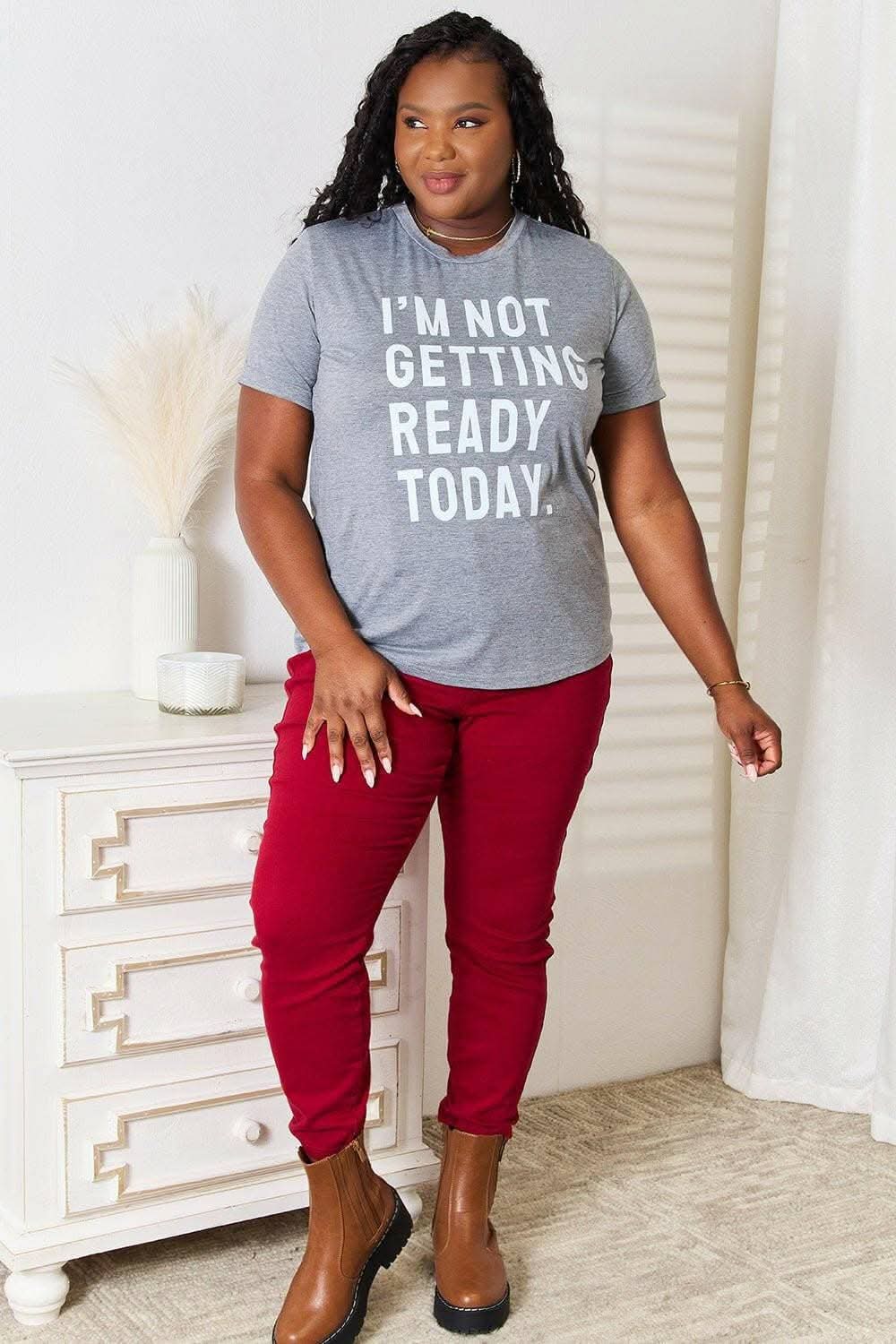 Trendy graphic tee - soft fabric - Love Salve 