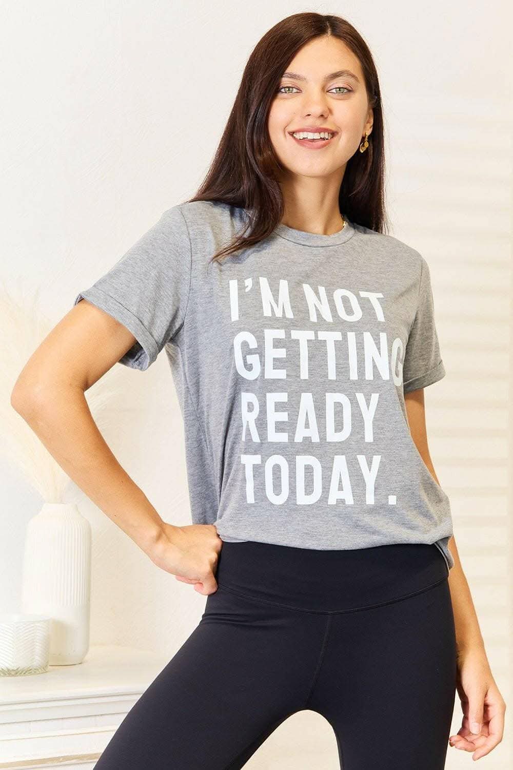Trendy graphic tee - soft fabric - Love Salve 