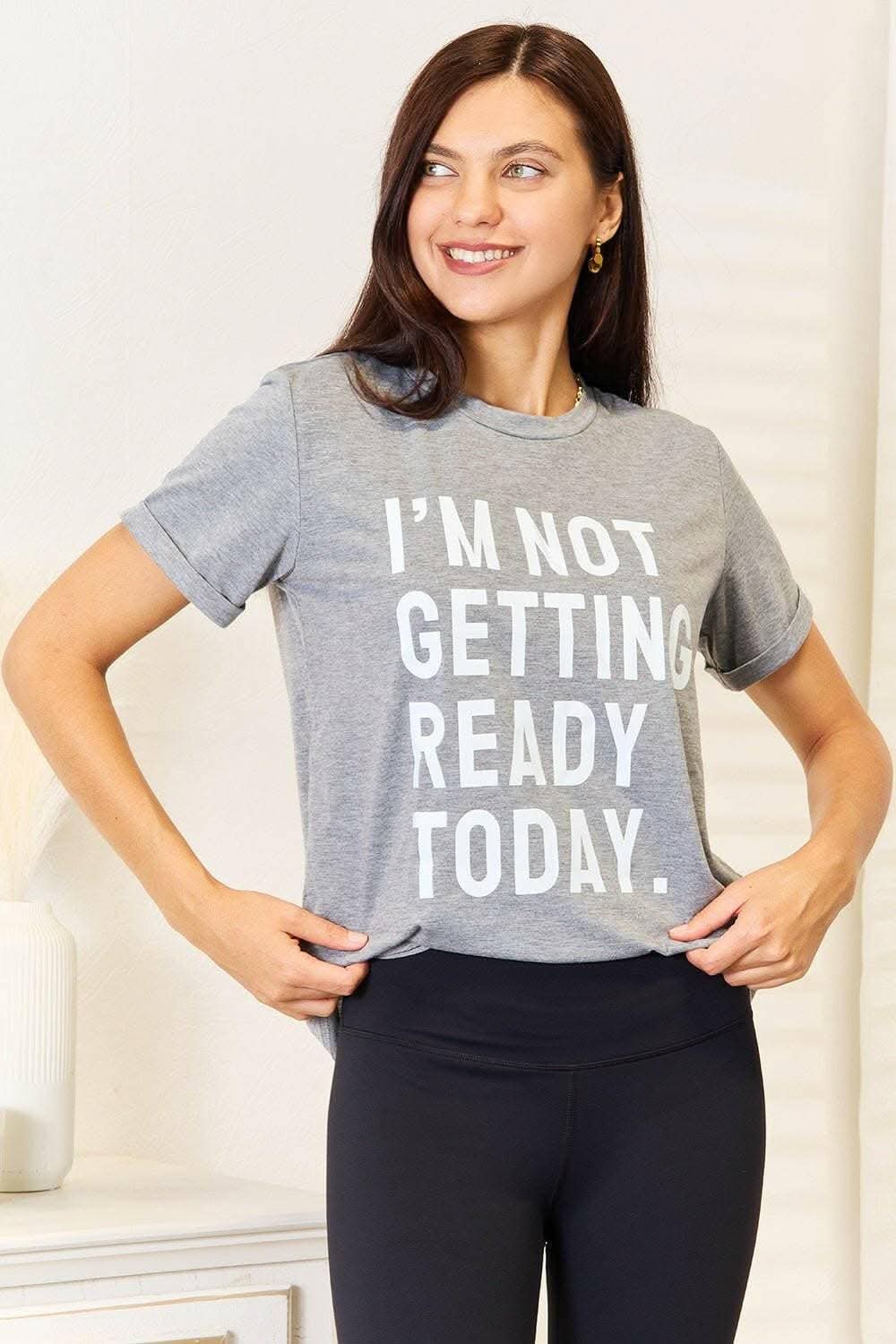 Trendy graphic tee - soft fabric - Love Salve 