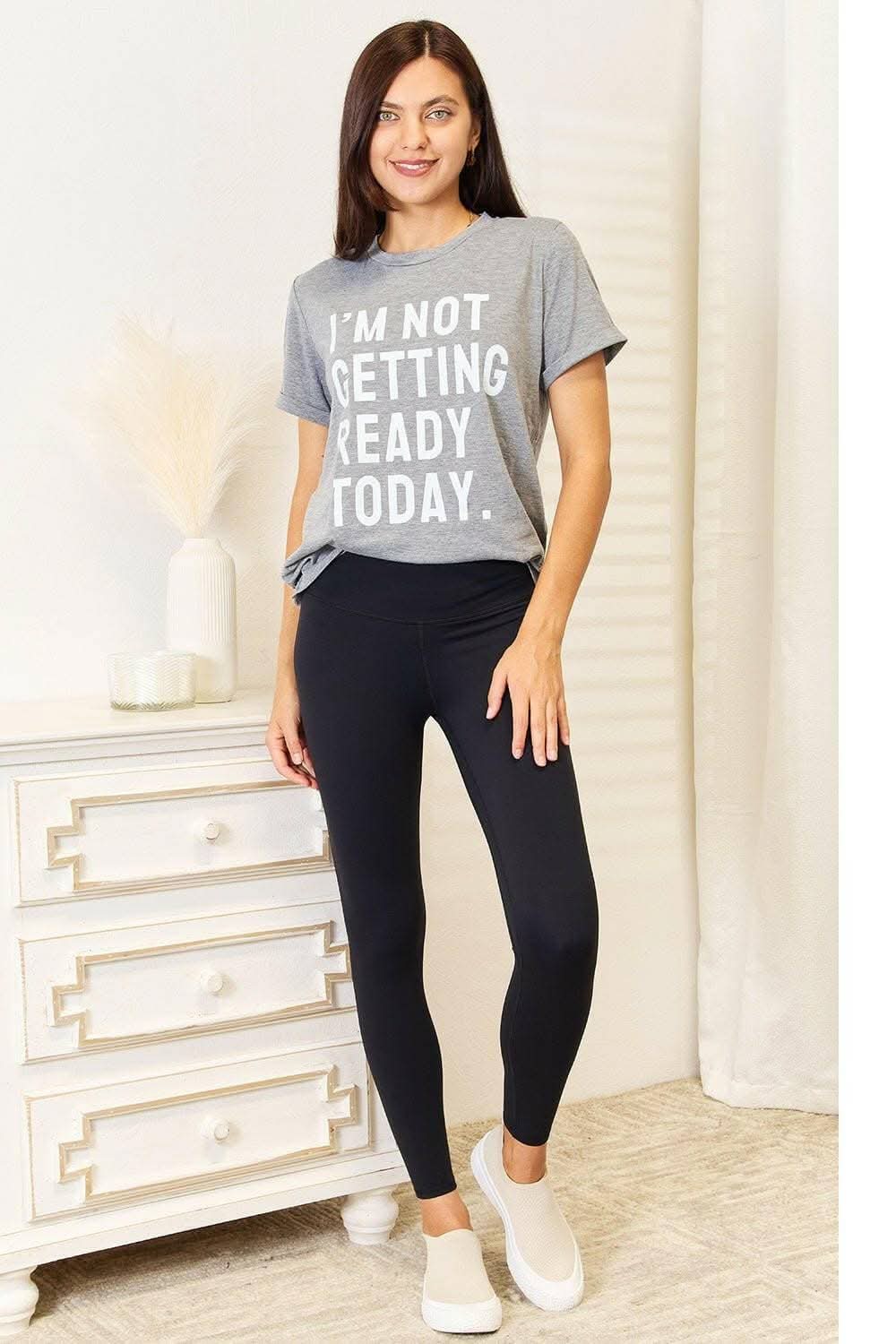 Trendy graphic tee - soft fabric - Love Salve 