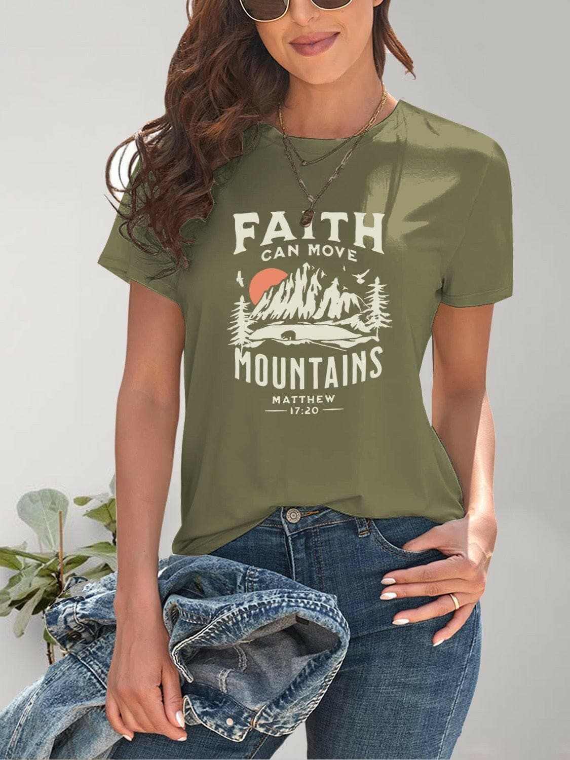 Trendy graphic tee for casual style - Love Salve 