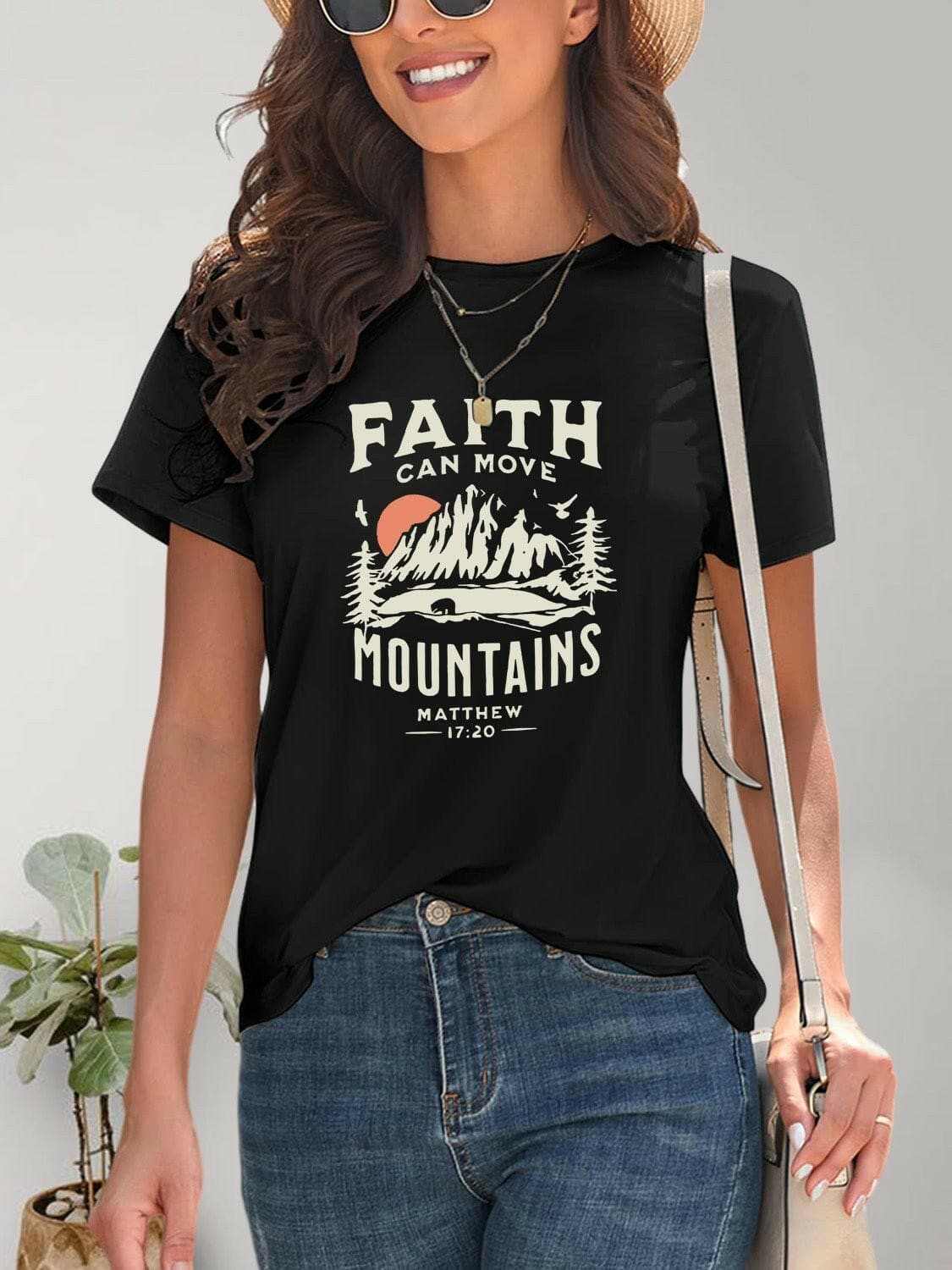 Trendy graphic tee for casual style - Love Salve 