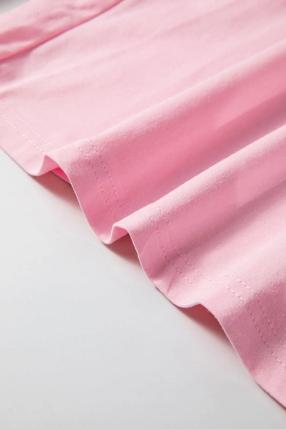 Trendy pink plus size long sleeve top - Love Salve 