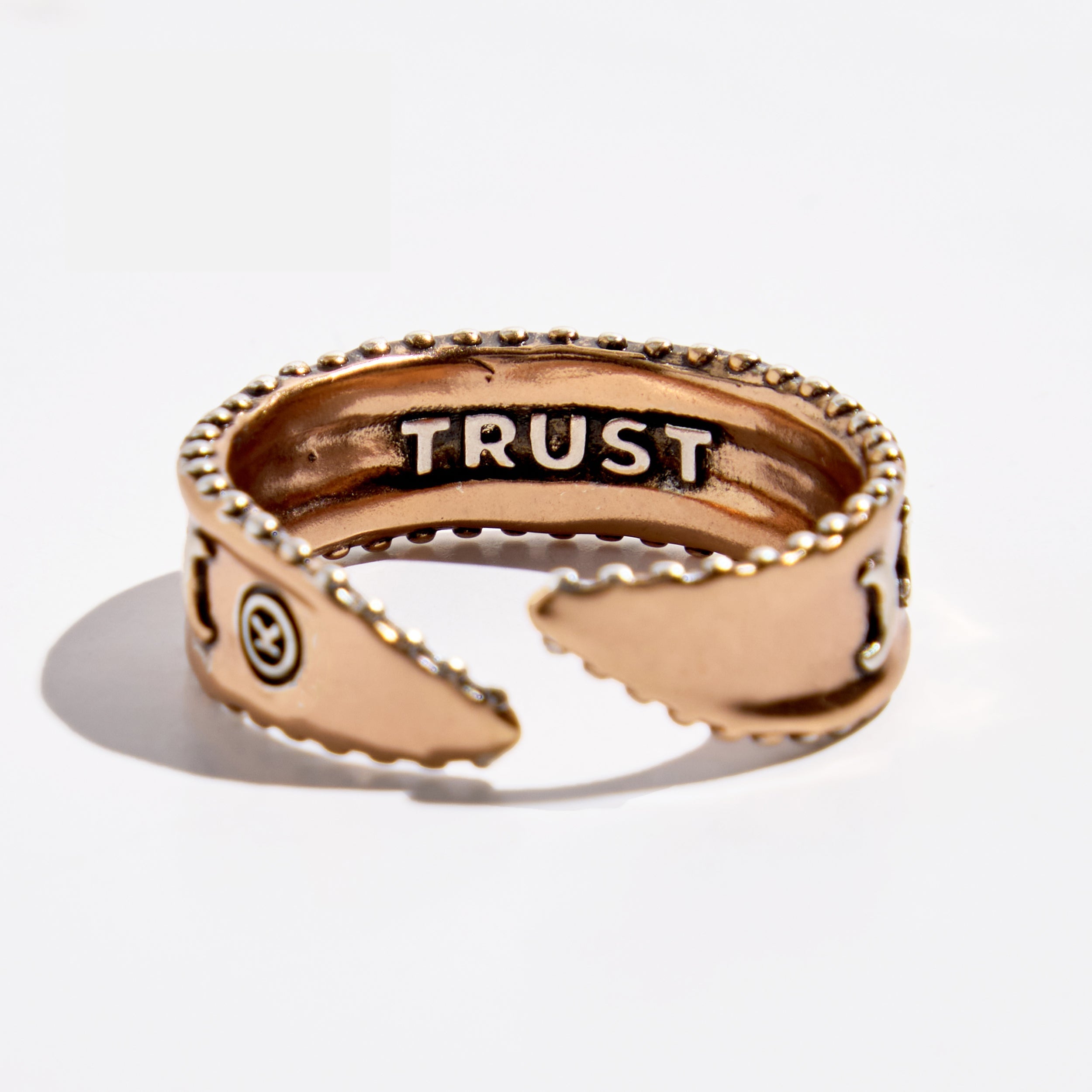 Trust Moon Phase Adjustable Ring Katia Designs