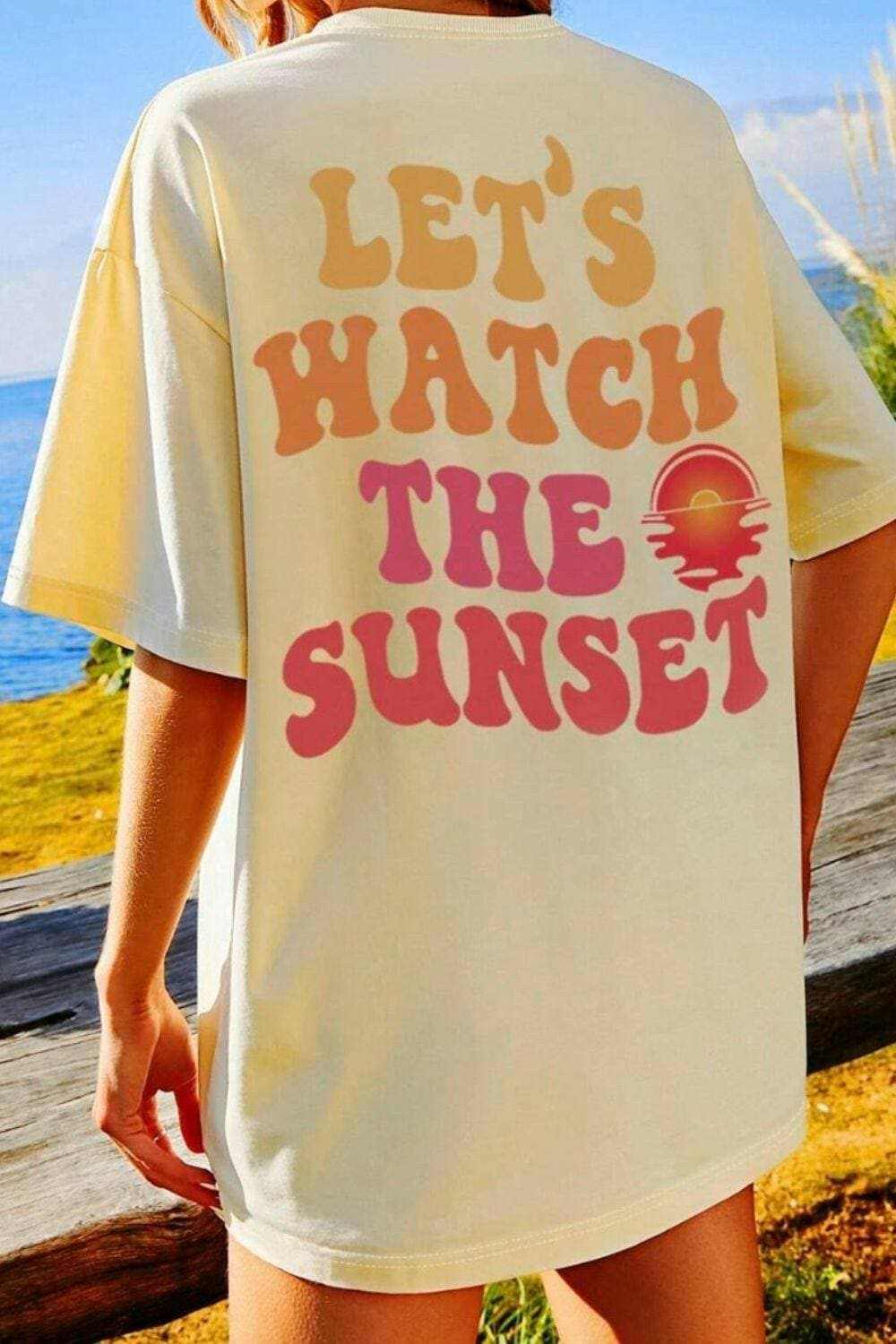 Twilight Bliss Sunset T-Shirt 
