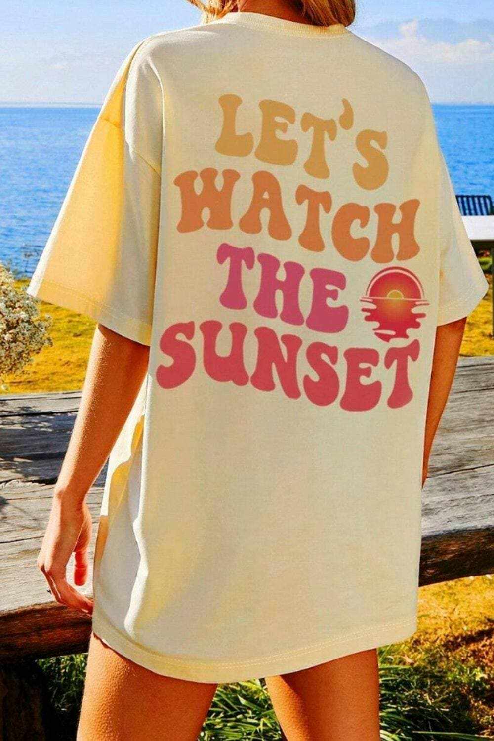 Twilight Bliss Sunset T-Shirt 