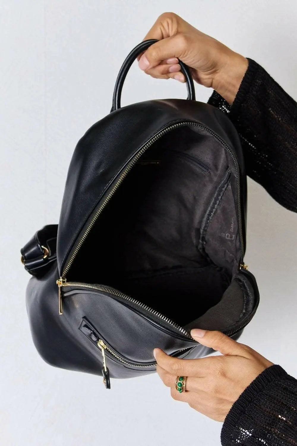 Urbanite PU leather backpack - Love Salve 