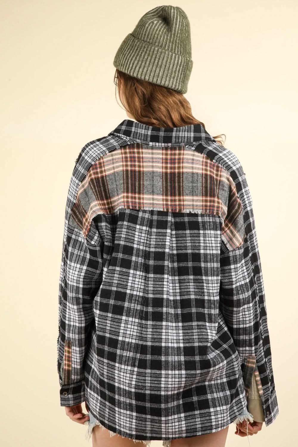 Very J plaid casual shirt - Love Salve 