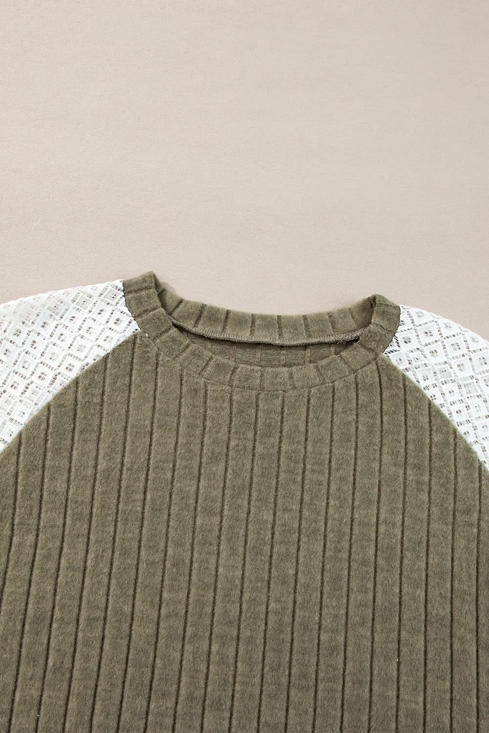 Vineyard green plus size floral blouse - Love Salve 