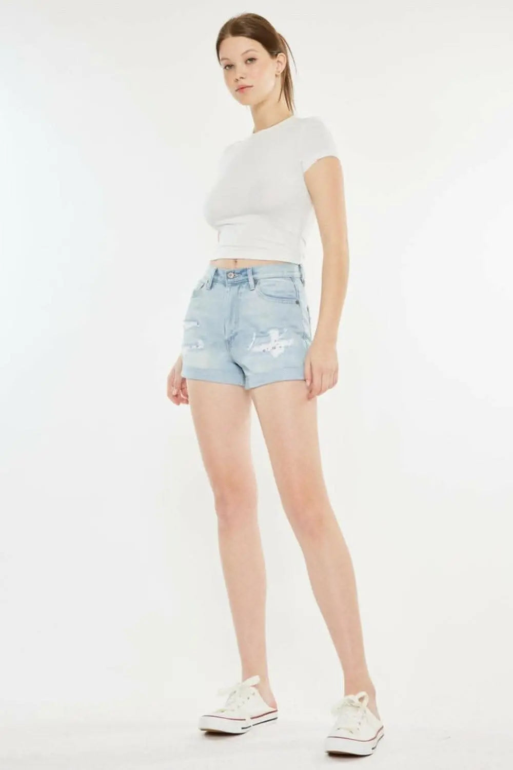 Vintage high rise mom shorts - Love Salve 
