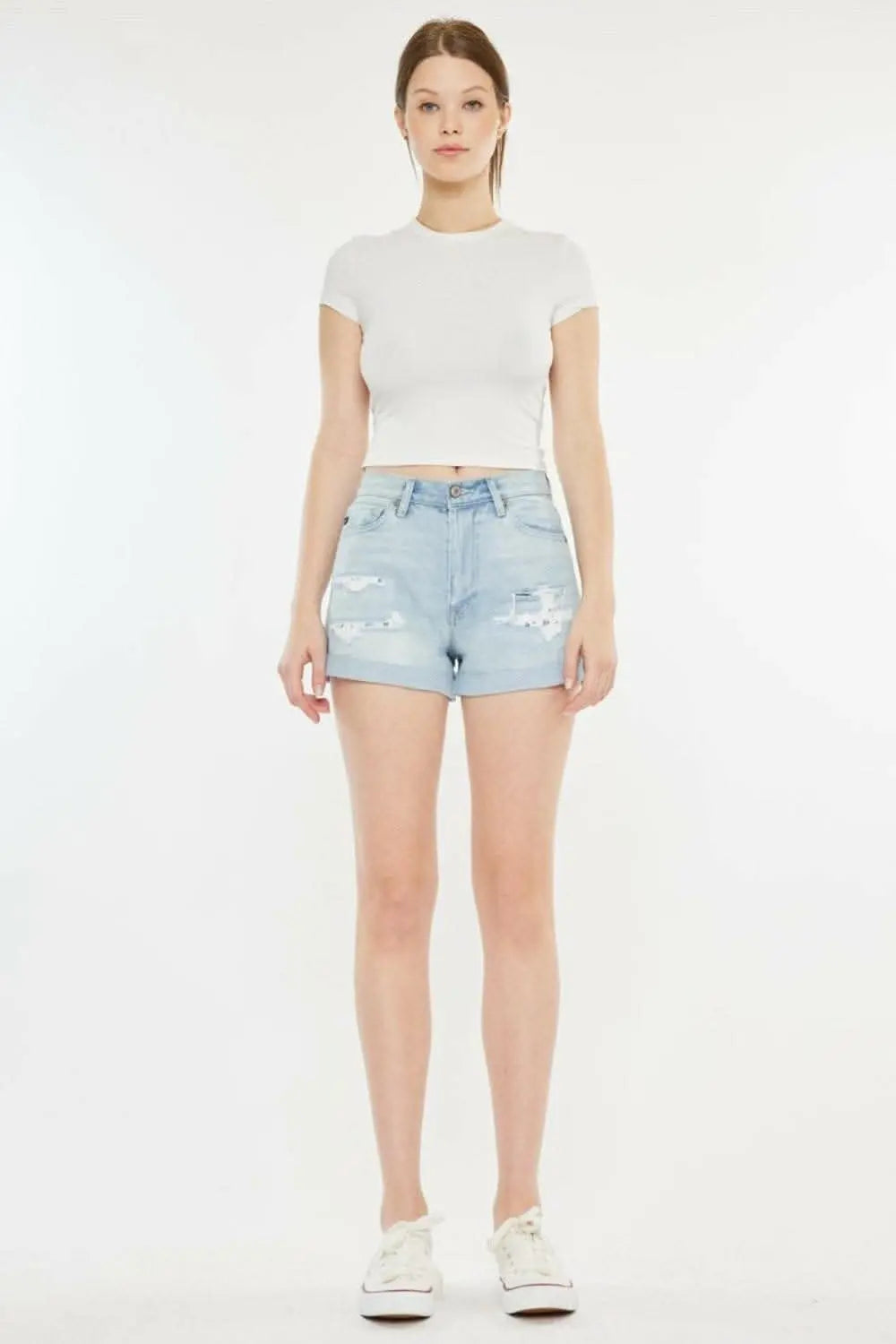 Vintage high rise mom shorts - Love Salve 