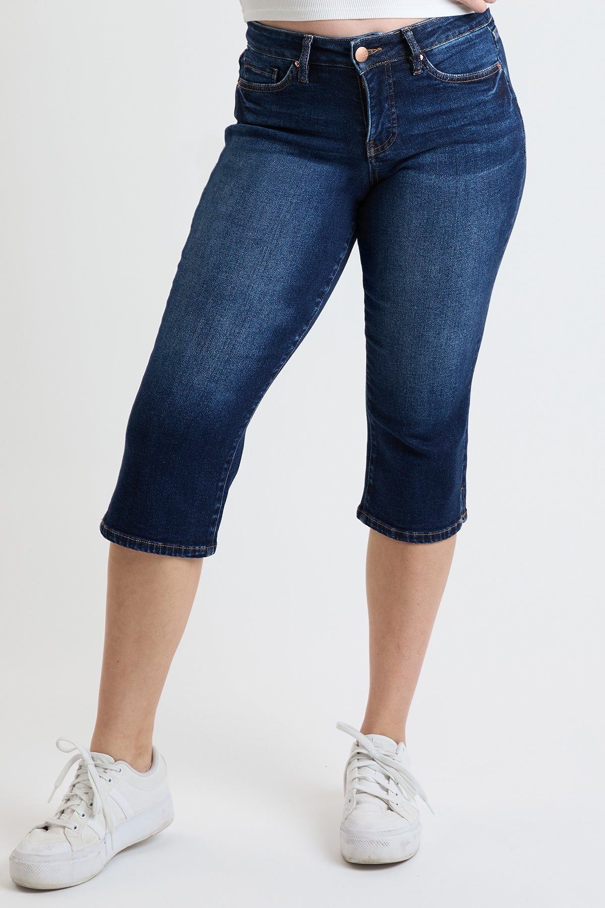 YMI JEANS Women's Premium Stretch Essential Capri - Product Details