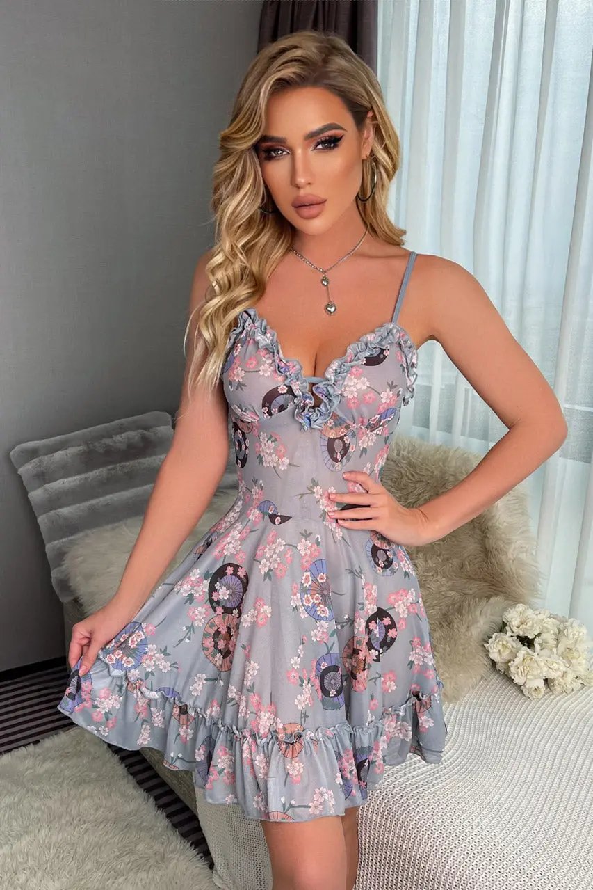 3wishes.com Apparel & Accessories > Clothing > Underwear & Socks > Lingerie - Spring Day Chemise - Premium Quality 3wishes.com