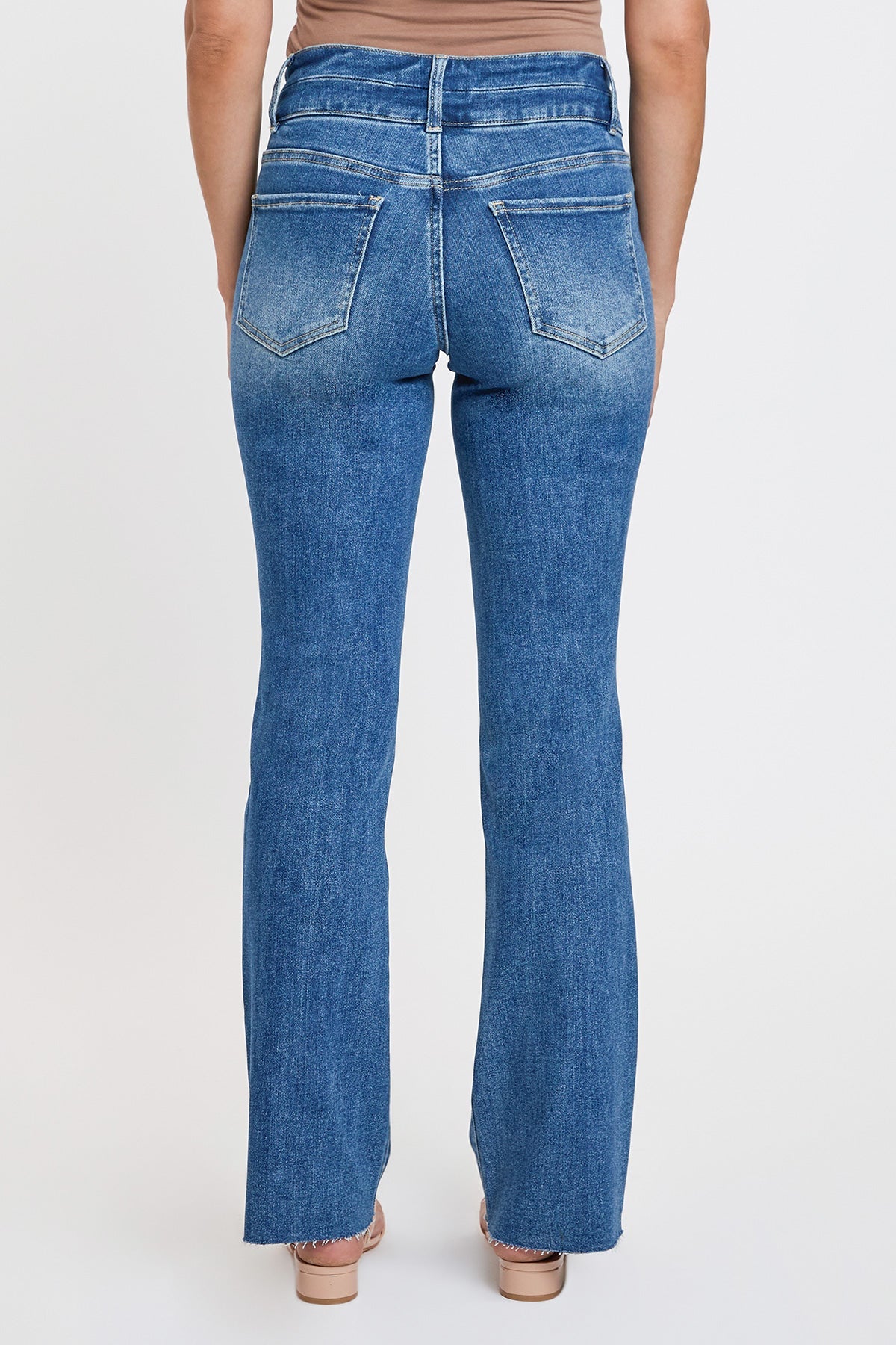 YMI JEANS Women's Premium Stretch Bootcut - Side View