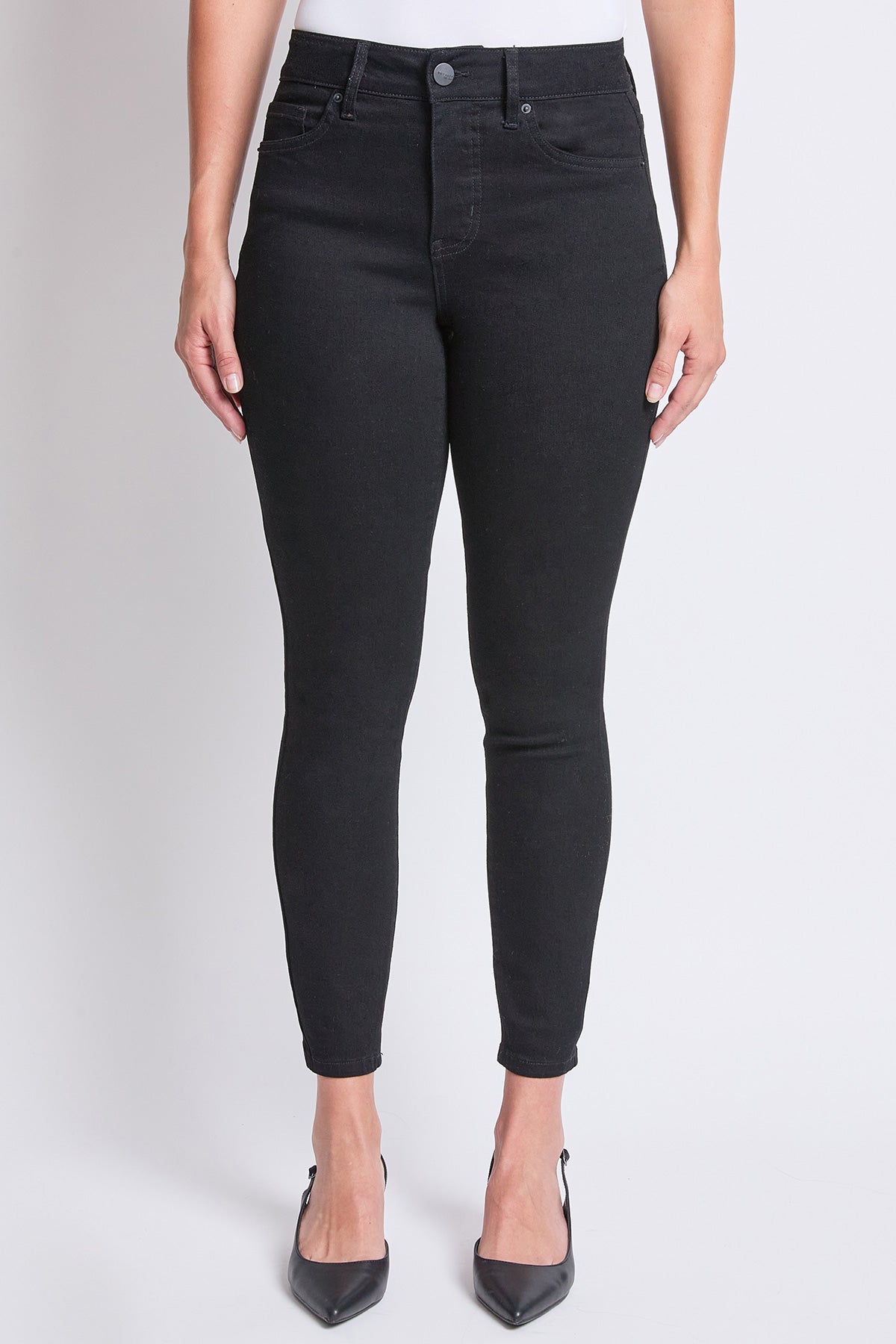 Women's High Rise Basic 5 Pocket Skinny Jeans