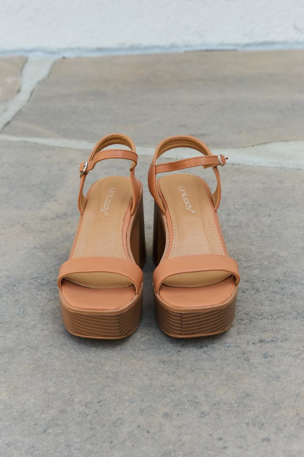Weeboo Feel It Platform Heel Sandals - Love Salve 