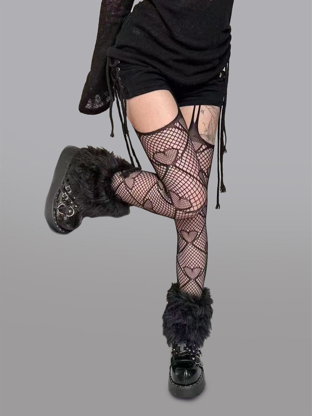 Seductive Fishnet Tights For Bold Romantic Style Chic Hello.LA.Girl