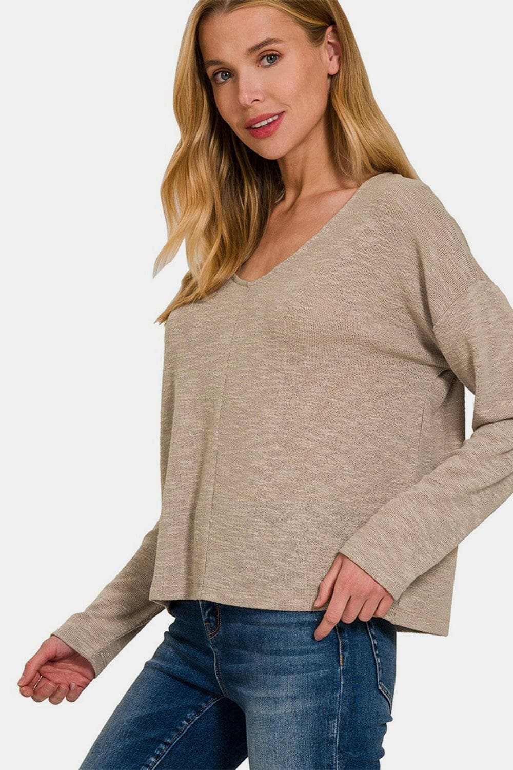 Zenana dropped shoulder tee - Love Salve 