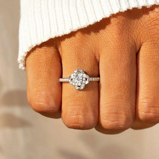 Zircon sterling silver ring - Love Salve 