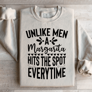 A Margarita Hits The Spot Everytime Sweatshirt - Apparel & Accessories > Clothing > Shirts & Tops