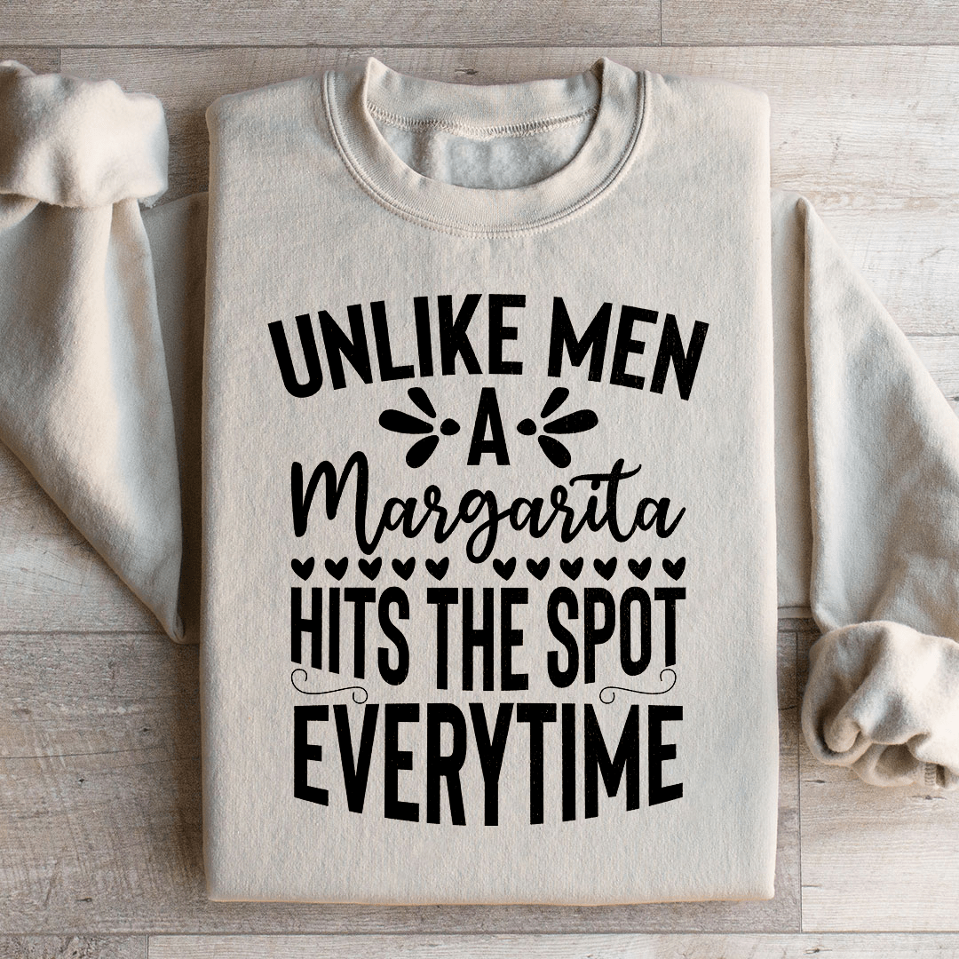 A Margarita Hits The Spot Everytime Sweatshirt - Apparel & Accessories > Clothing > Shirts & Tops