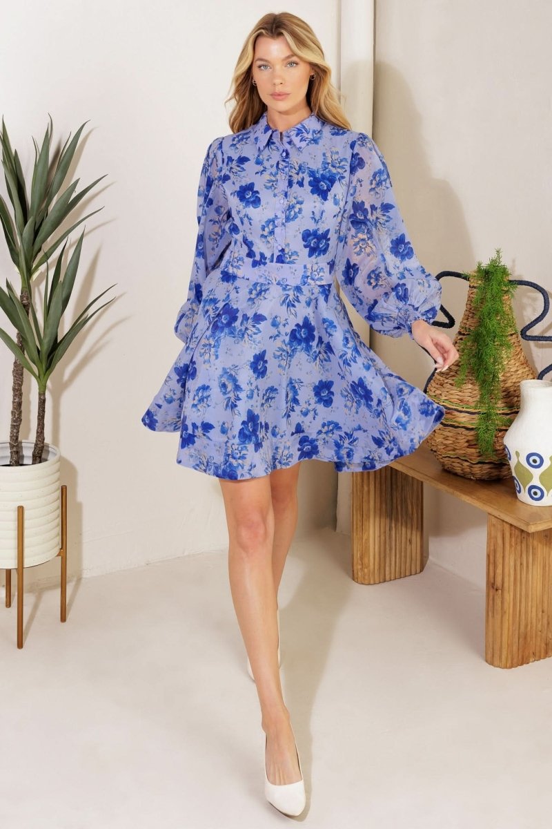 A PART OF IT WOVEN MINI DRESS - Love Salve
