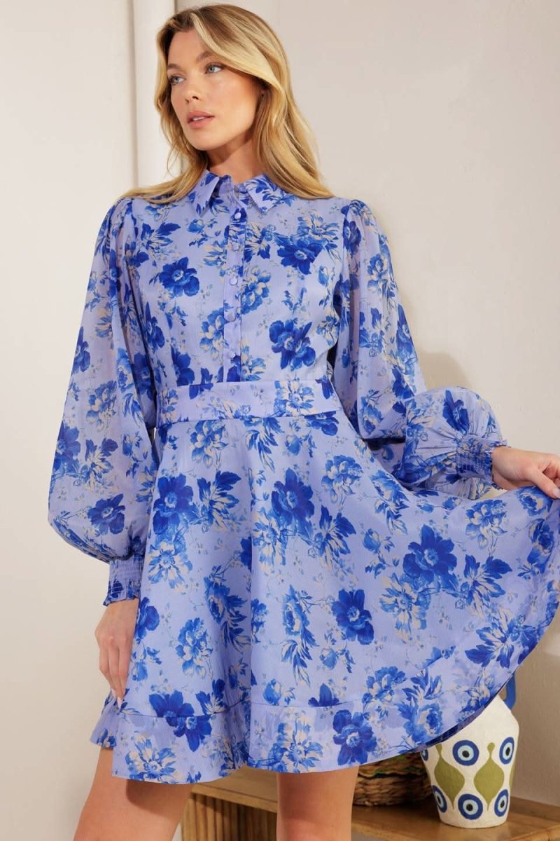A PART OF IT WOVEN MINI DRESS - Love Salve