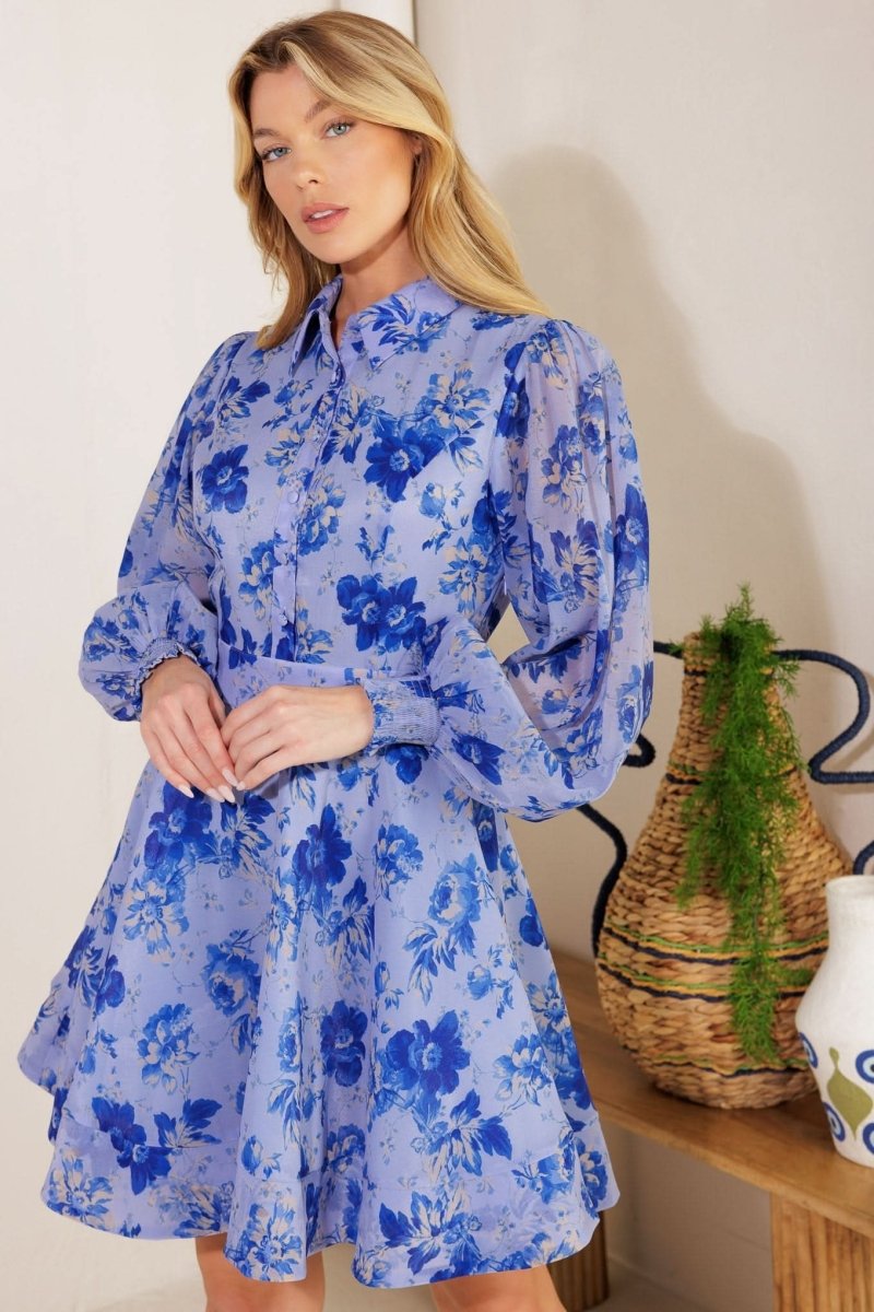 A PART OF IT WOVEN MINI DRESS - Love Salve