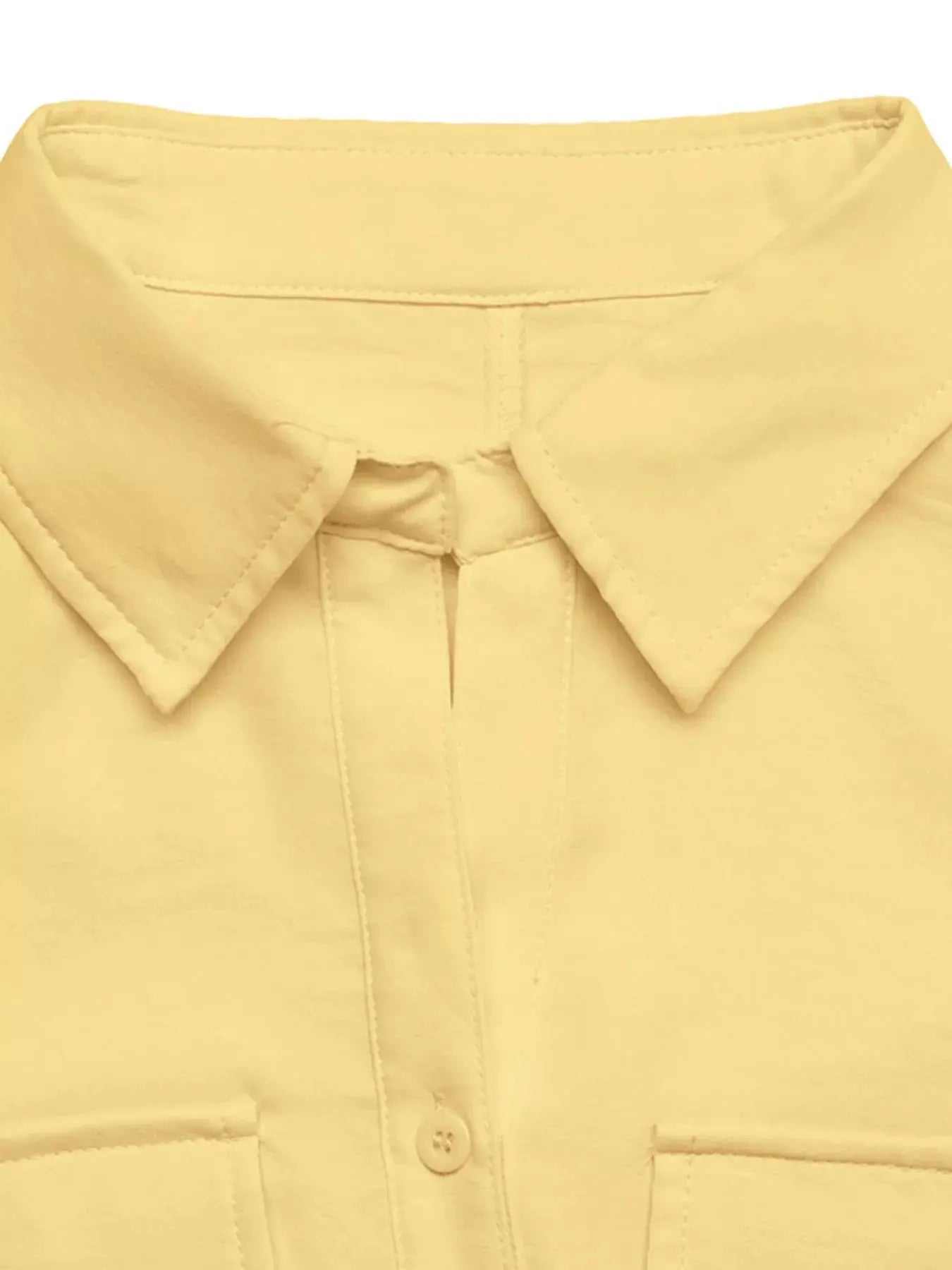 Button Front Sleeveless Blouse Simply Love