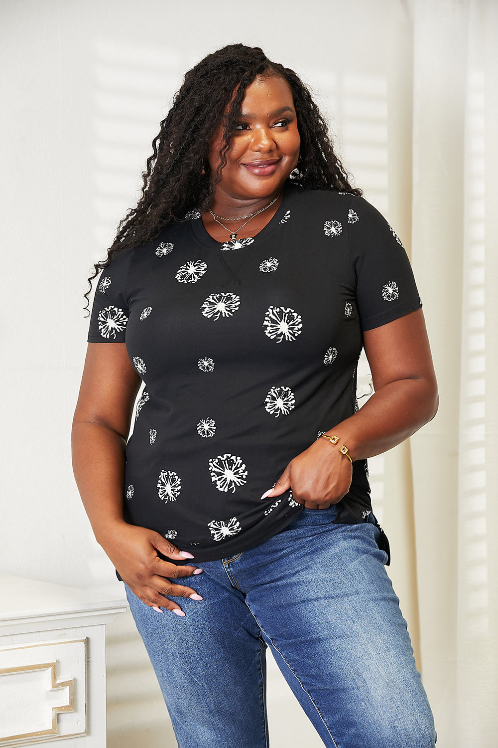 Double Take: Dandelion Print Tee