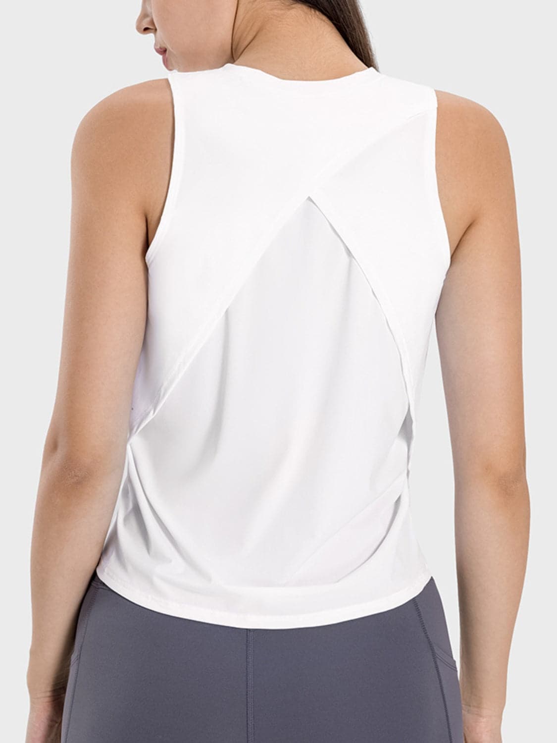 Round Neck Active Tank.