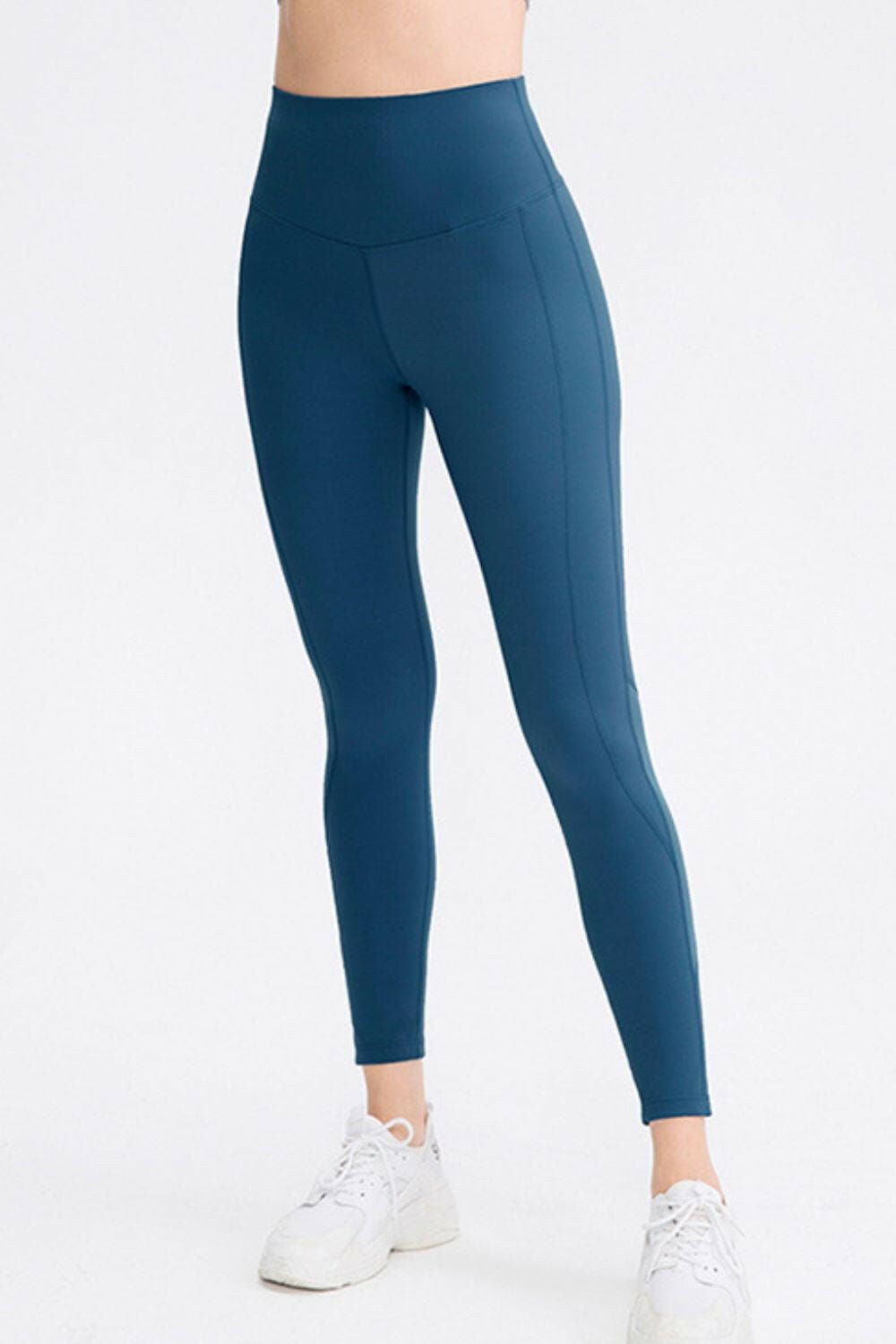 Wide Waistband Slim Fit Long Sports Pants.